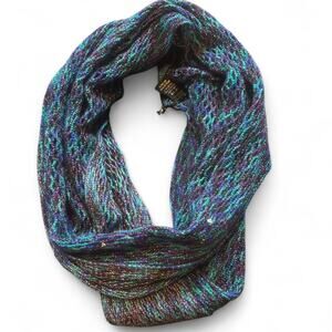 Sparkly purple and blue infinity